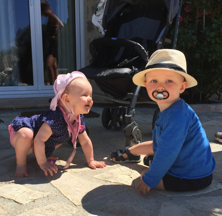 Kär tjej i cool kille